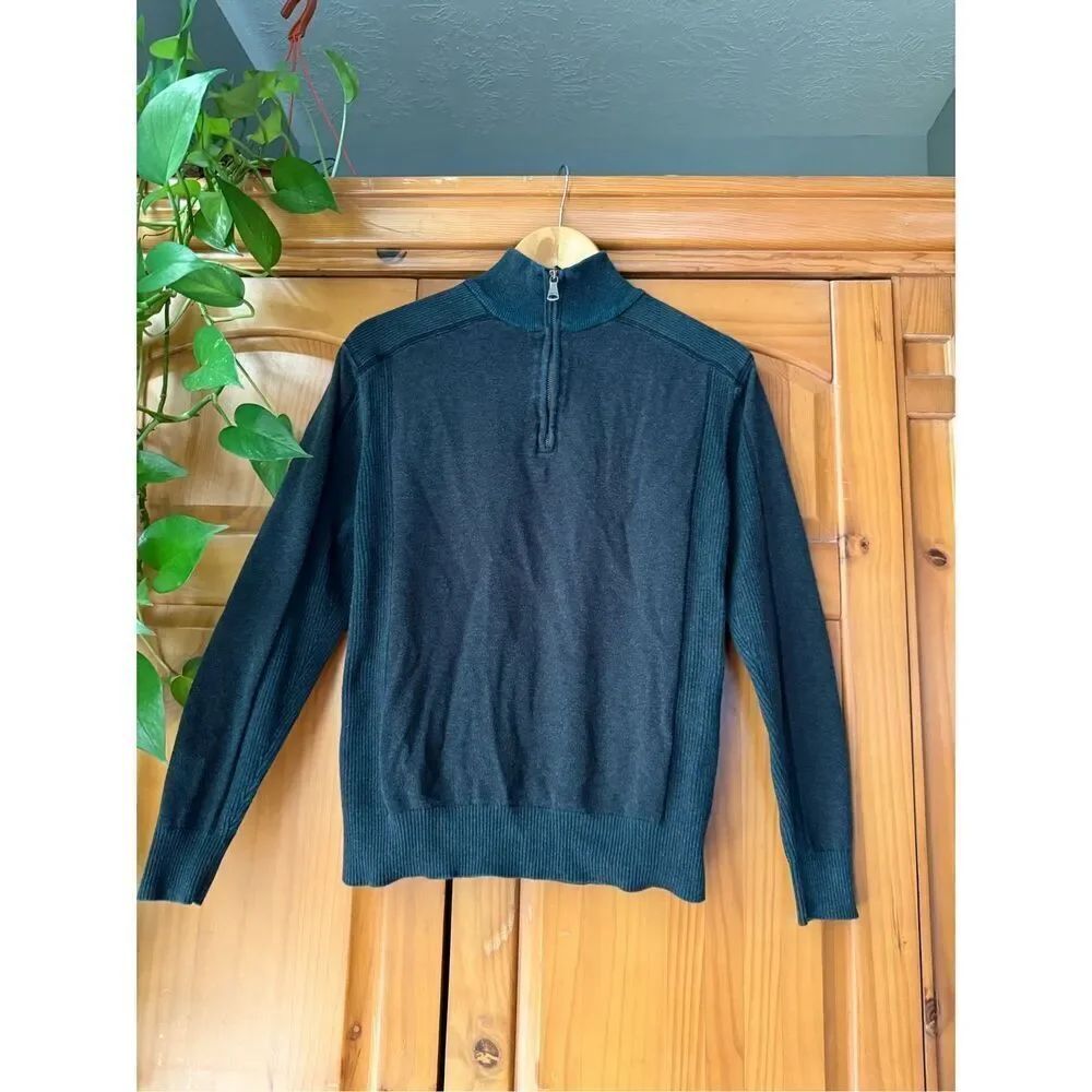 BKE Sweater Mens 1/4 Zip Long Sleeve Pullover SZ Small